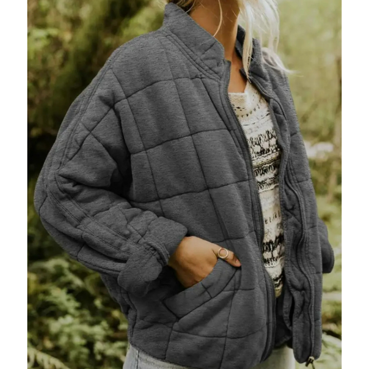 Angeline | Gemütliche Damen-Winterjacke mit Reißverschluss