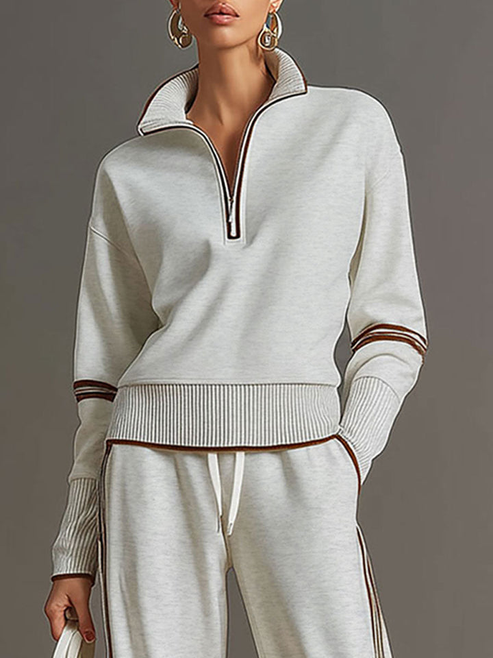 Marietta – Bluse und Hose mit weiten Beinen