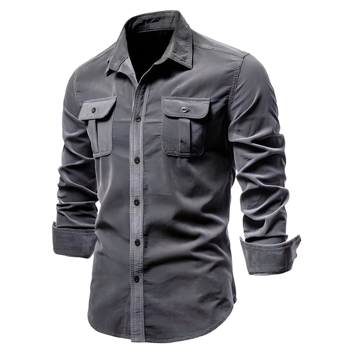 Ron | Eleganter Casual Langarmhemd für Herren