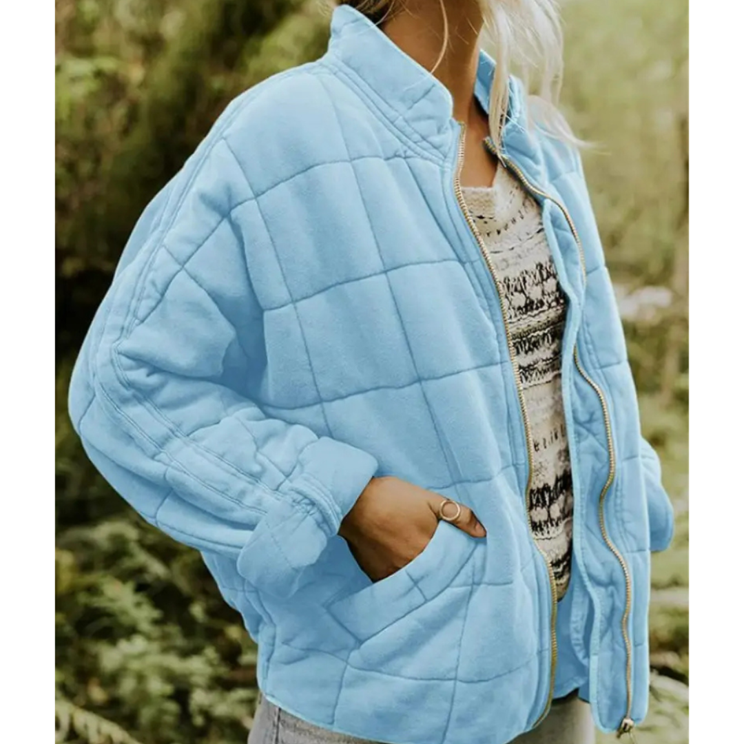 Angeline | Gemütliche Damen-Winterjacke mit Reißverschluss