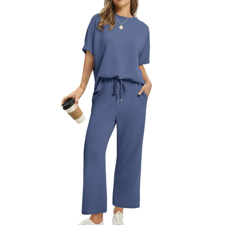 Elvina™ | Lockeres Zweiteiliges Set aus Top & Hose