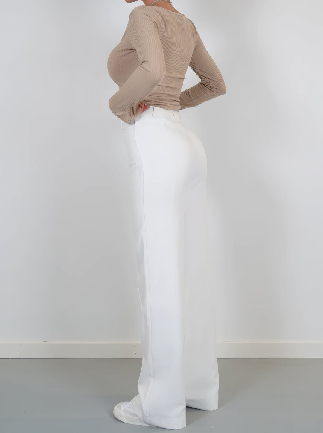Josie | Flatternde Hose mit Hohem Bund