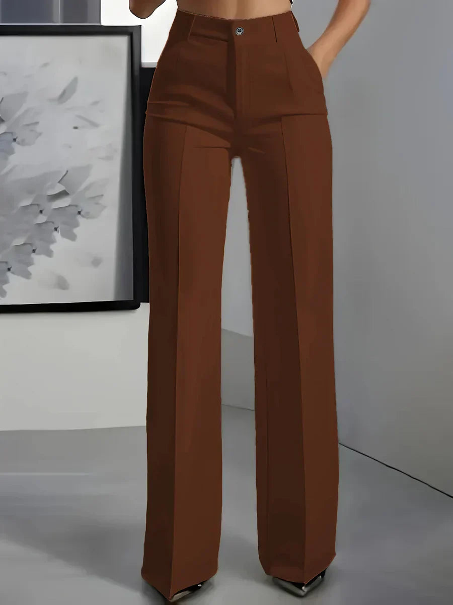 Hodit – Stilvolle Stretchhose mit Hoher Taille
