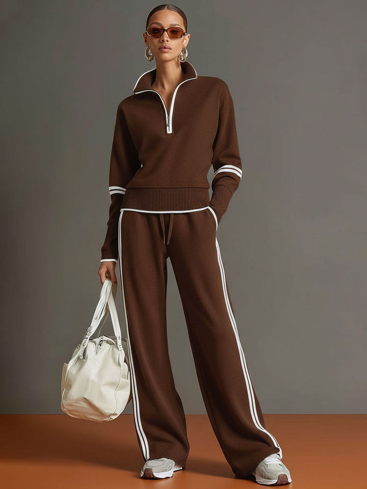 Marietta – Bluse und Hose mit weiten Beinen