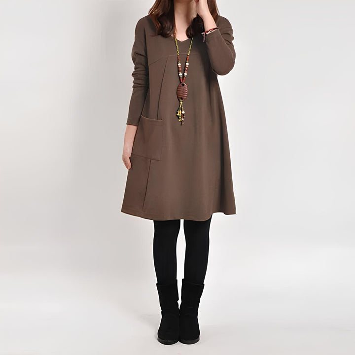 Ilona™ – klassisches Pulloverkleid