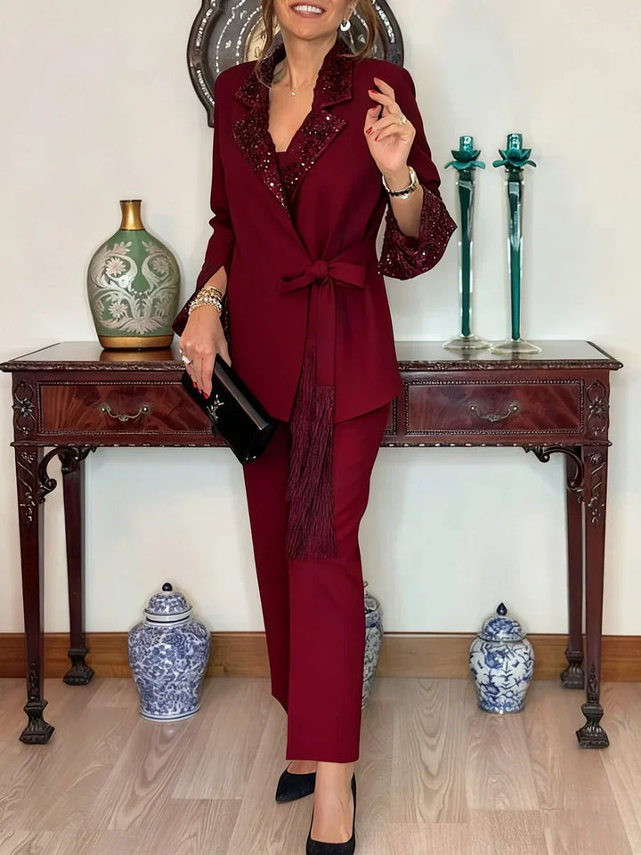 Nitzanit – Elegantes Zweiteiler-Set aus Jacke und Hose
