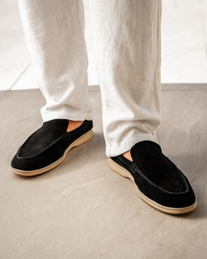 Weber - Premium Wildleder Slipper