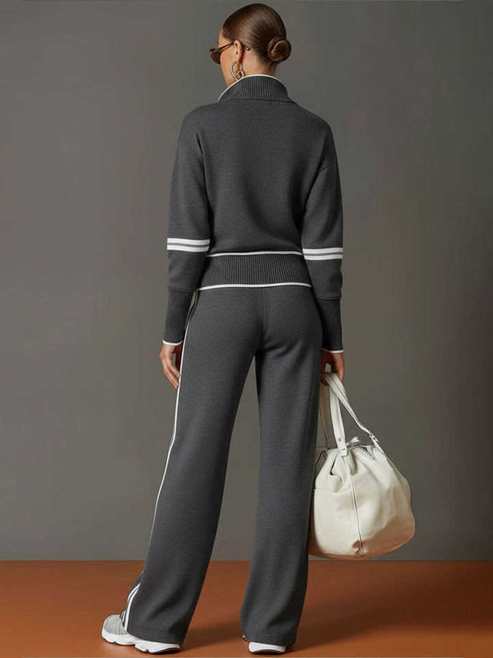 Marietta – Bluse und Hose mit weiten Beinen
