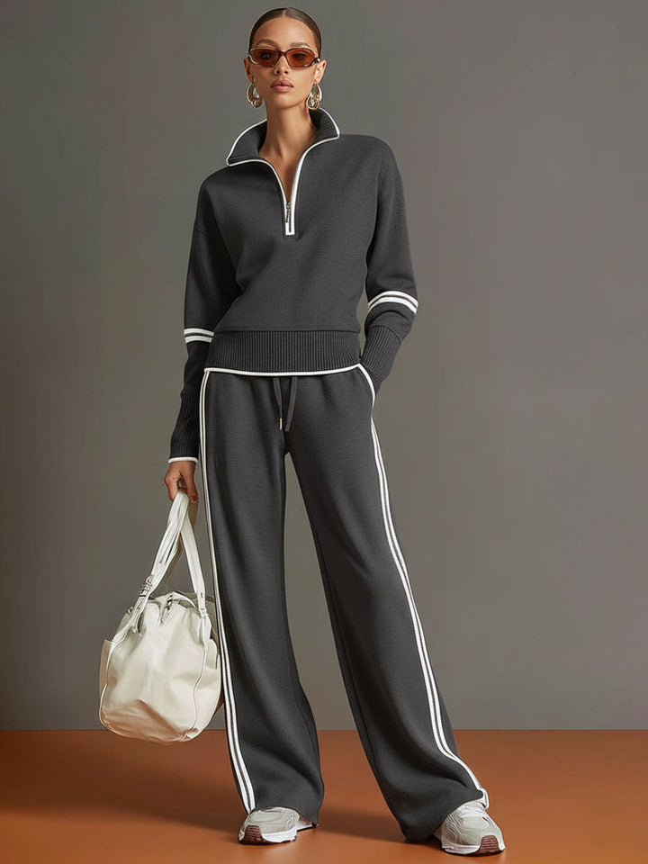 Marietta – Bluse und Hose mit weiten Beinen