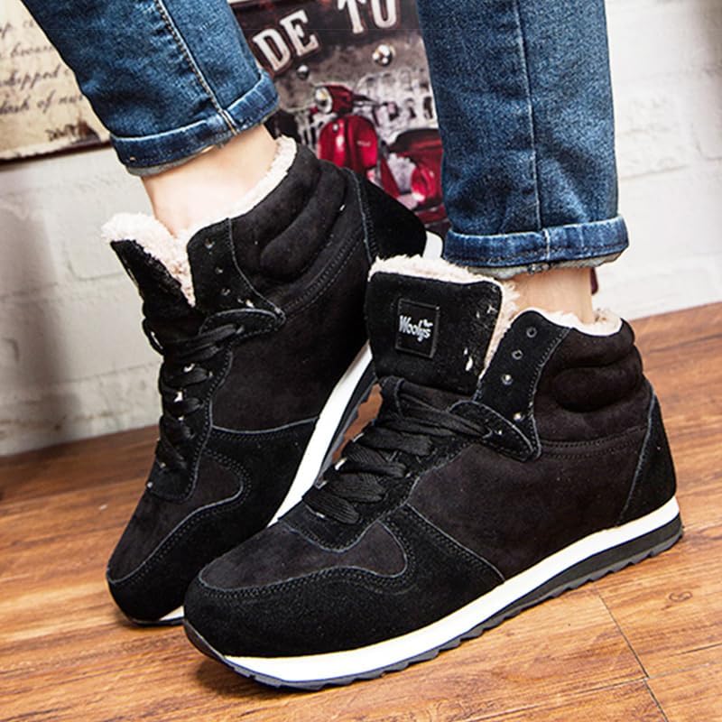 Gavin | Unisex Winter-Sneakers mit Futter - Modisch und Bequem