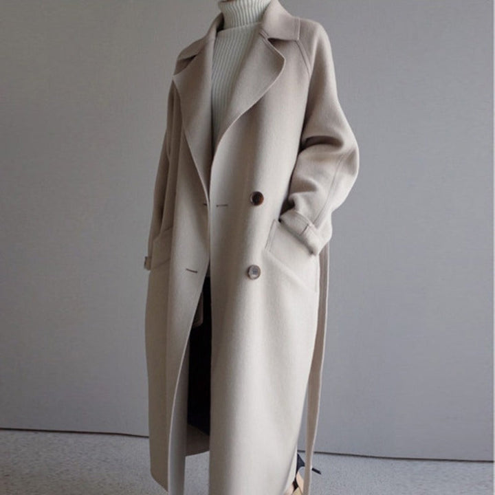 CECILAS | Langer Wollmantel