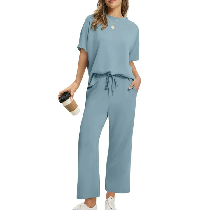 Elvina™ | Lockeres Zweiteiliges Set aus Top & Hose
