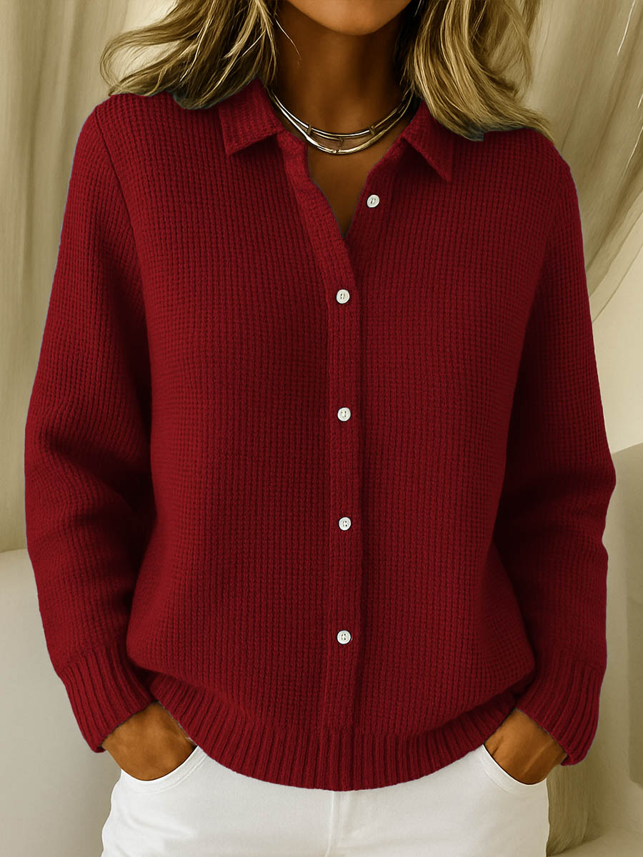Gwendolyn | Lässiger Button-Down Cardigan