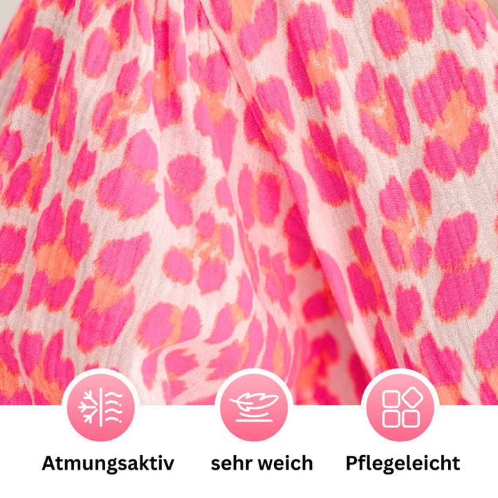 Sofie – Geblümtes Sommerkleid mit V-Ausschnitt