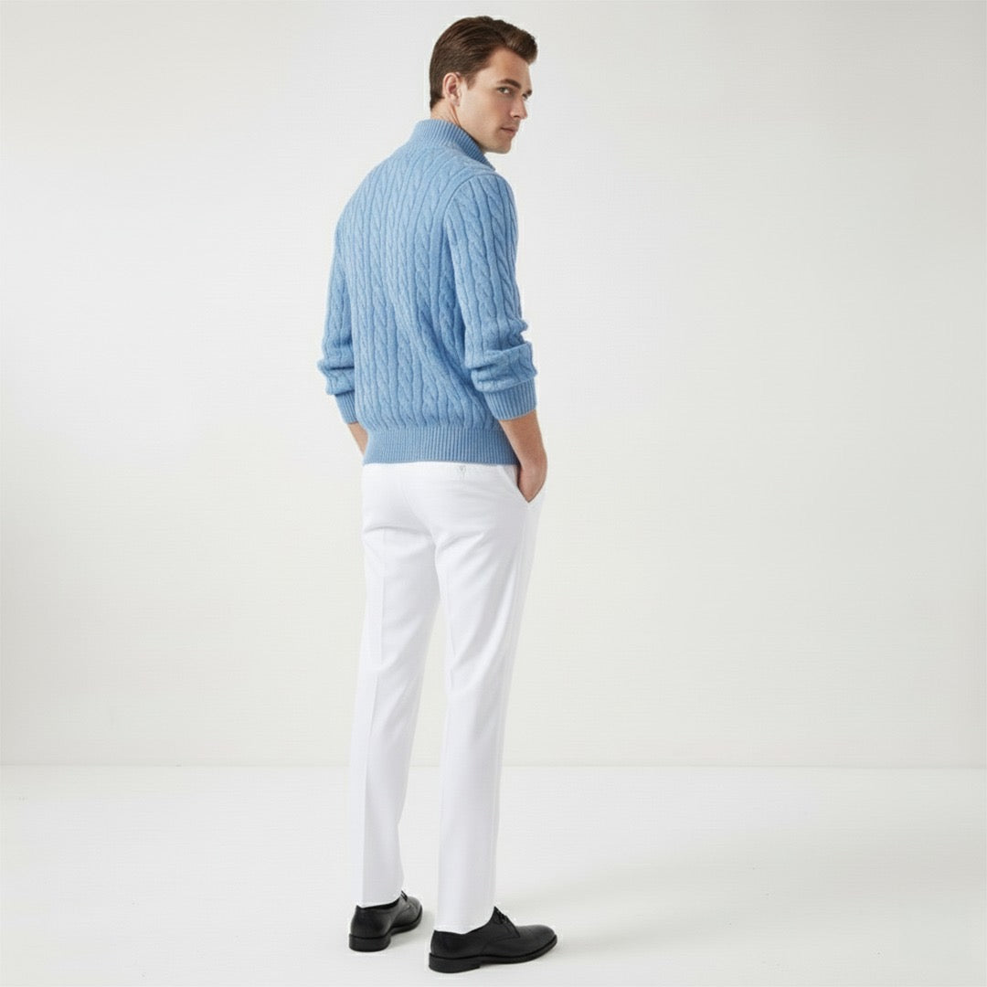 Frühjahrsoutfit - Riviera-Spaziergang