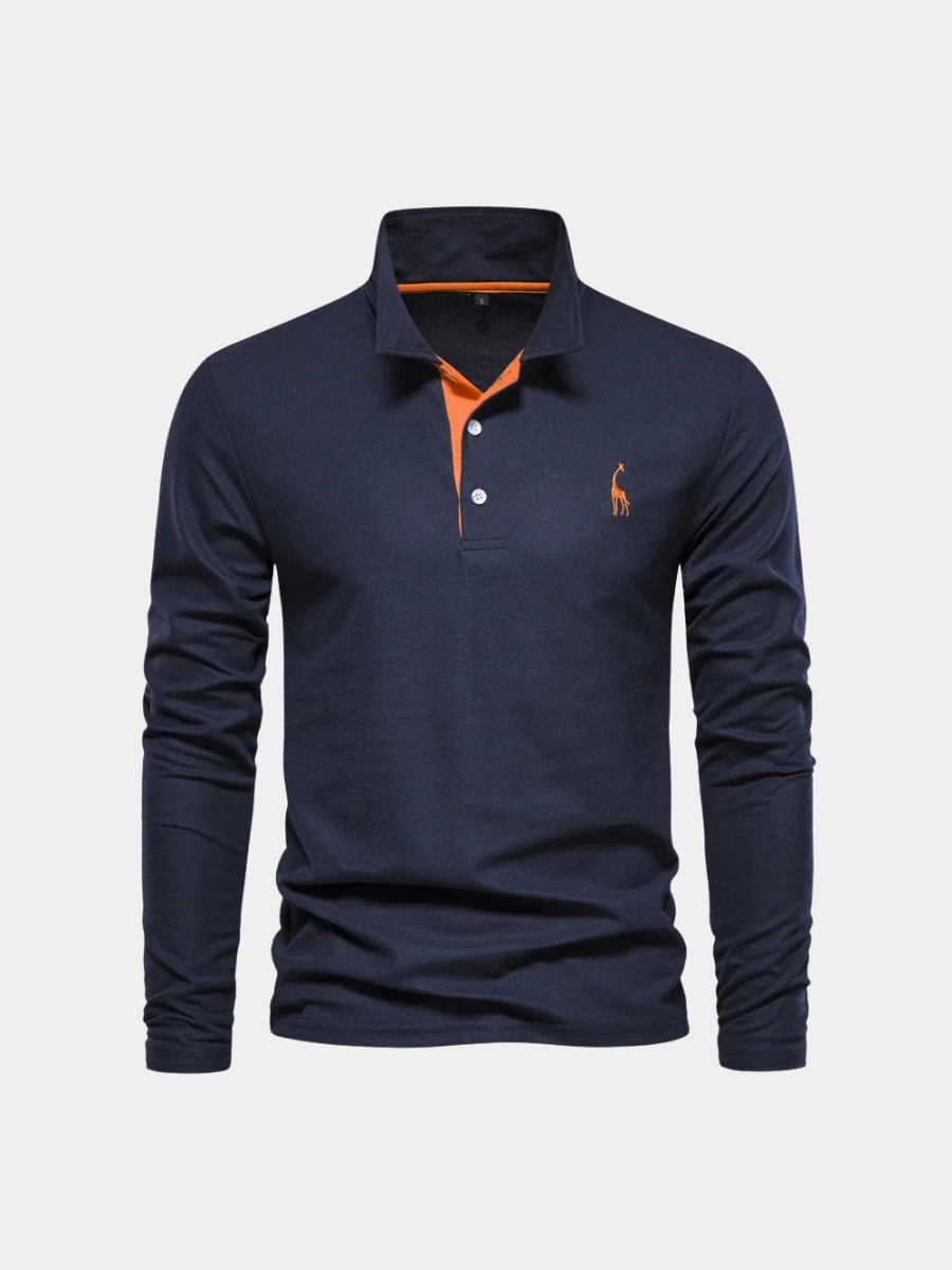 Kaspar | Das Langarm-Poloshirt für den Alltag