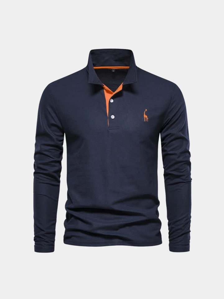 Kaspar | Das Langarm-Poloshirt für den Alltag