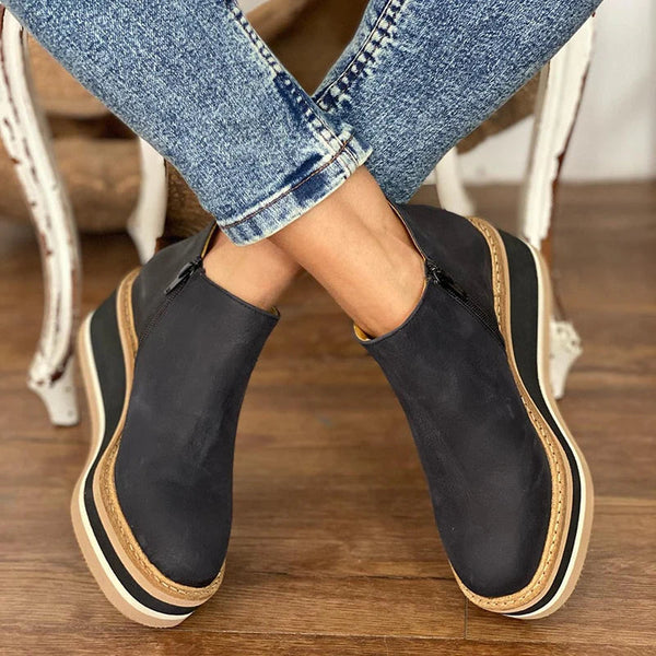 Bella | Lässige niedrige Stiefel für Damen