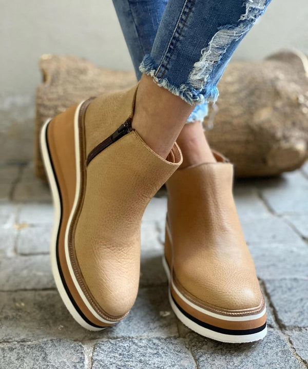 Bella | Lässige niedrige Stiefel für Damen