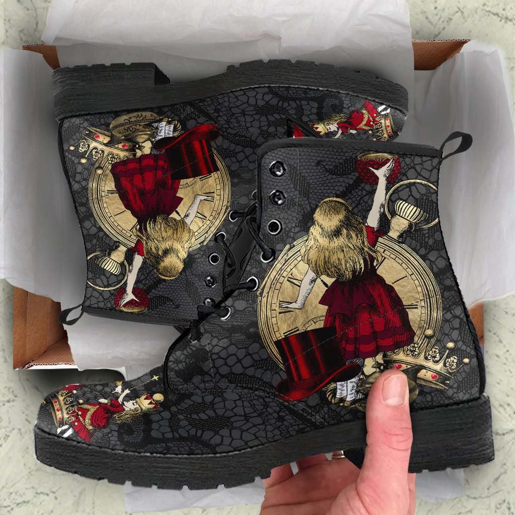 Blumenschädel Winterschuhe
