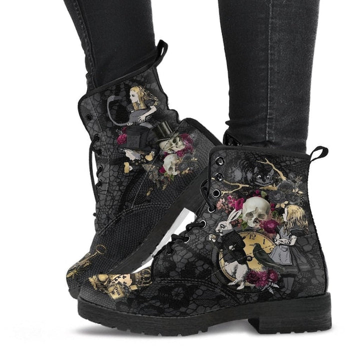 Blumenschädel Winterschuhe