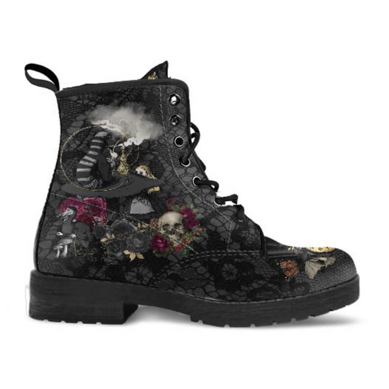 Blumenschädel Winterschuhe