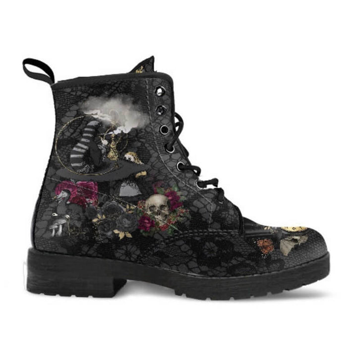 Blumenschädel Winterschuhe