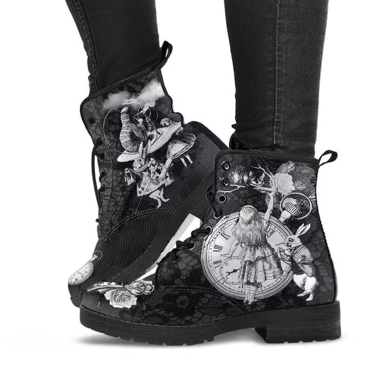 Blumenschädel Winterschuhe