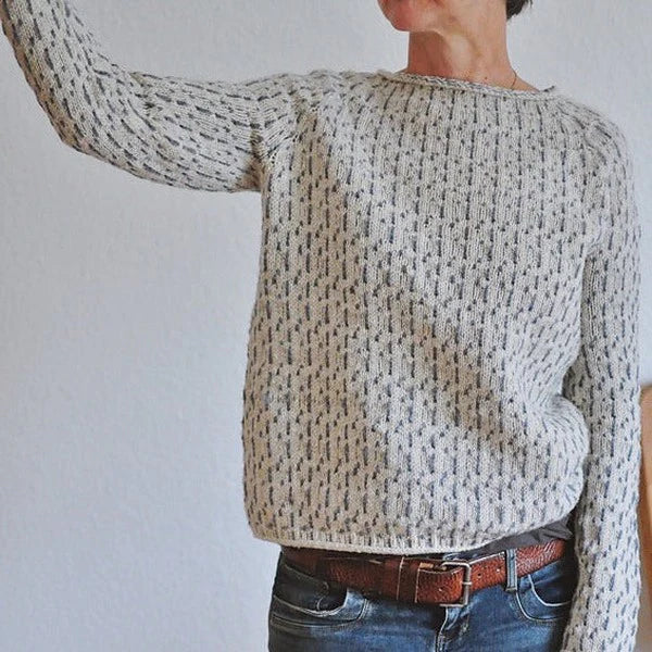 Alice | Sanft strukturiertes Alltags-Sweatshirt