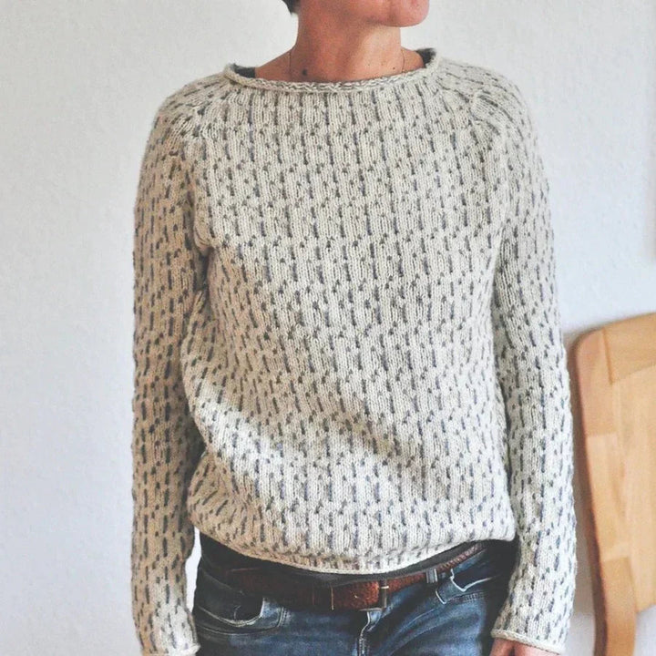 Alice | Sanft strukturiertes Alltags-Sweatshirt