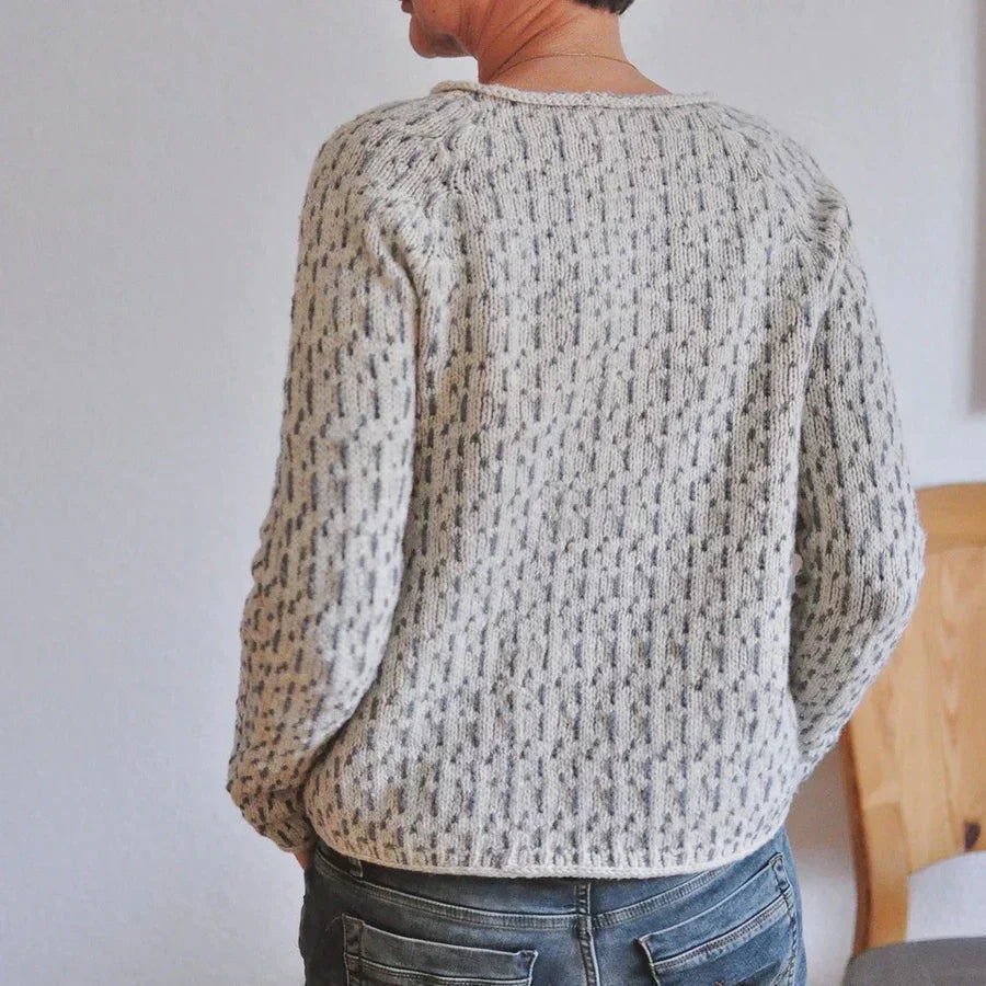 Alice | Sanft strukturiertes Alltags-Sweatshirt