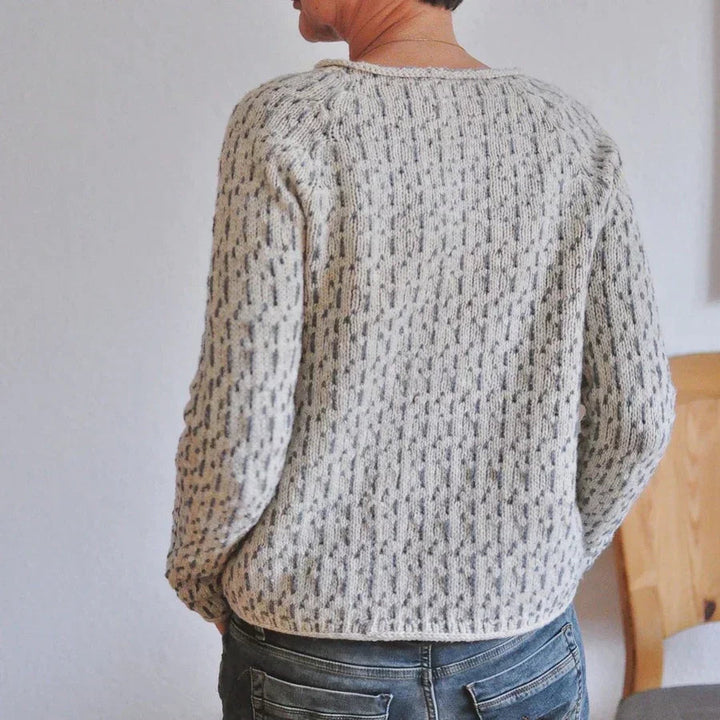 Alice | Sanft strukturiertes Alltags-Sweatshirt