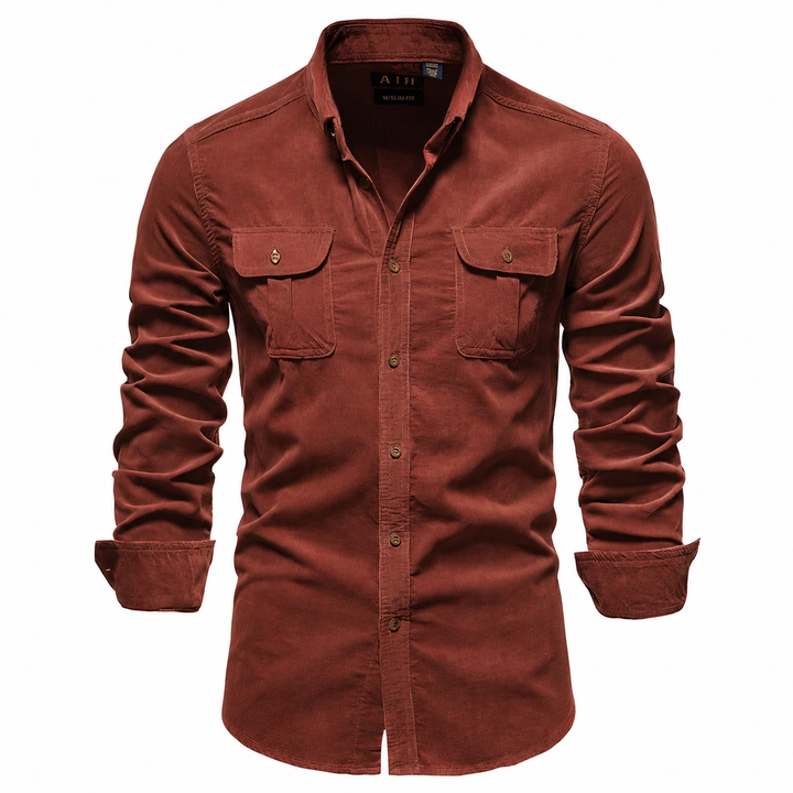 Ron | Eleganter Casual Langarmhemd für Herren