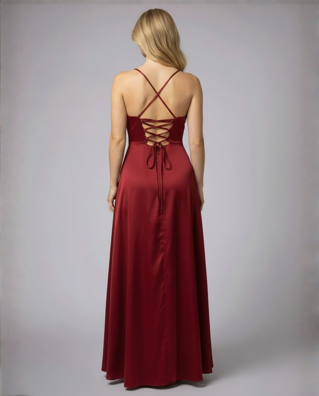 Elegantes Maxi Kleid für Damen mit Beinschlitz – Femininer Stil für Besondere Anlässe und Vielseitige Kombinationsmöglichkeiten