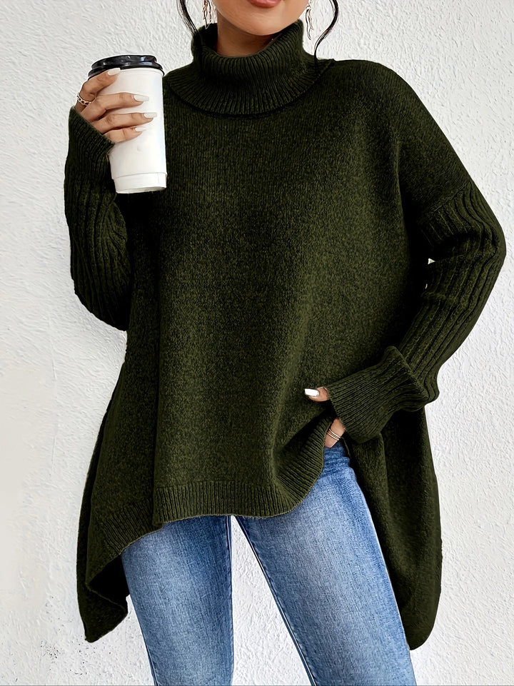 Rosaline | Entspannter Rollkragenpullover