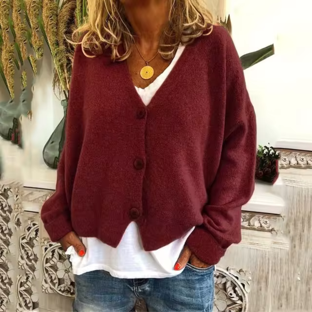 Lorna | Lässiger Lockerer Cardigan für Jeden Tag