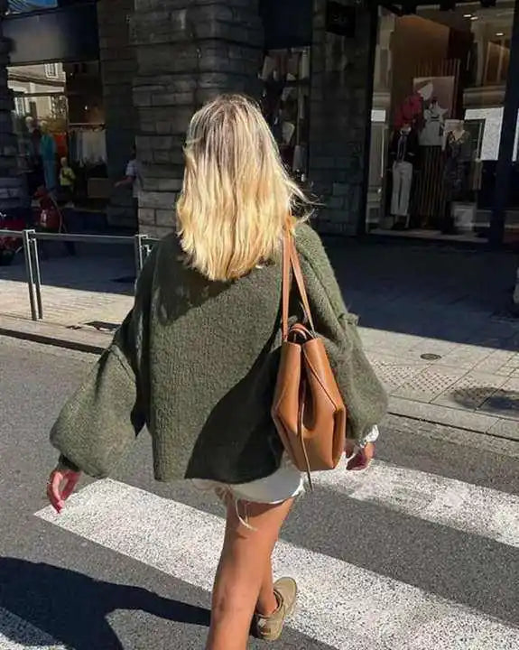 Juni | Gemütlicher Oversized Strickpullover