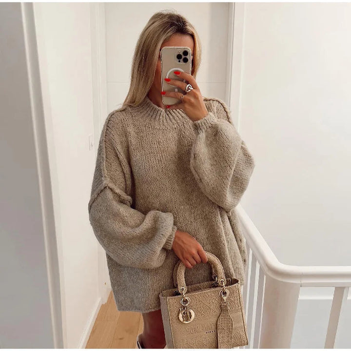 Juni | Gemütlicher Oversized Strickpullover