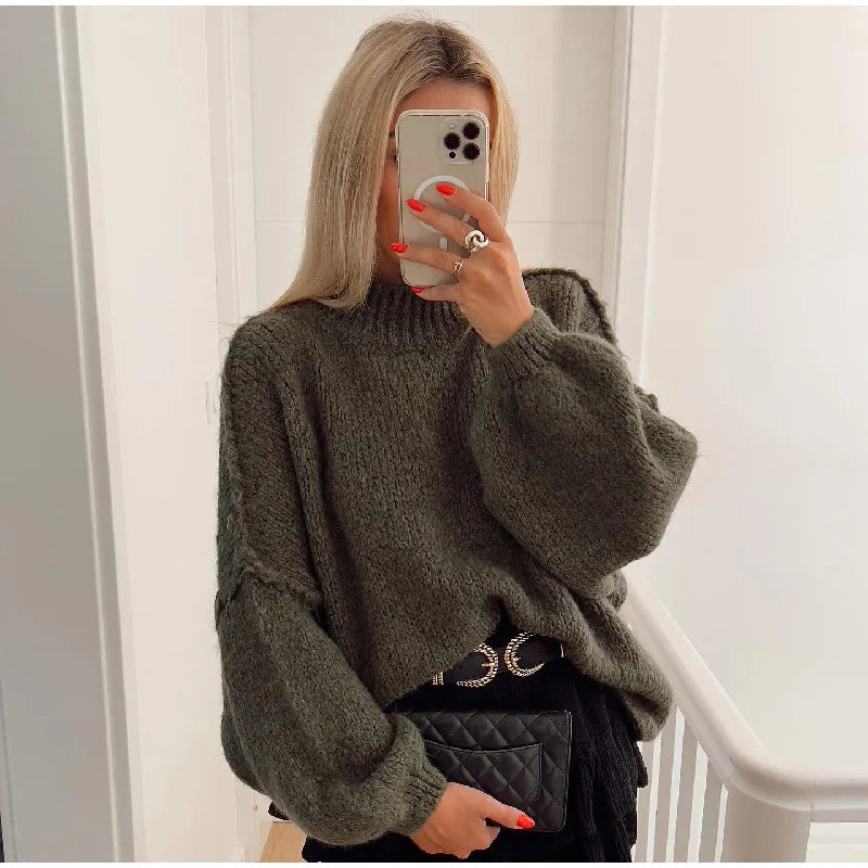 Juni | Gemütlicher Oversized Strickpullover