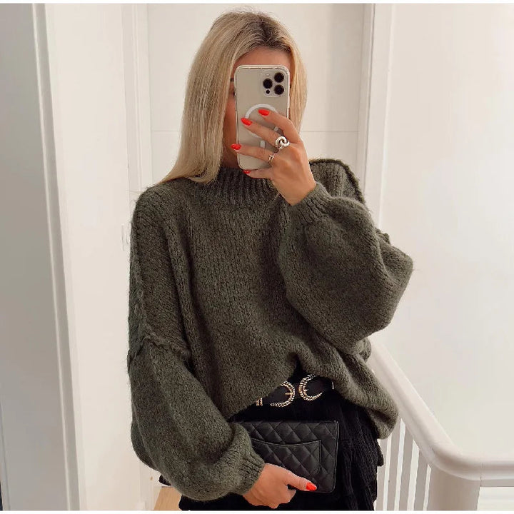 Juni | Gemütlicher Oversized Strickpullover