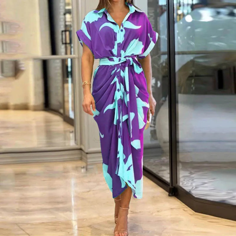 Amalthea™ – Luxuriöses Wickel-Maxikleid