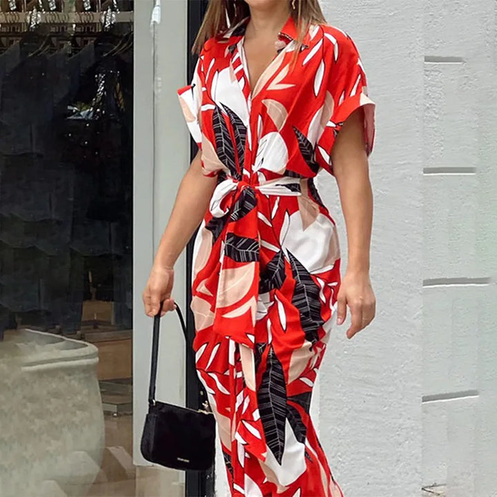 Amalthea™ – Luxuriöses Wickel-Maxikleid