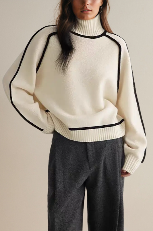 Frances | Raffinierter Rollkragenpullover