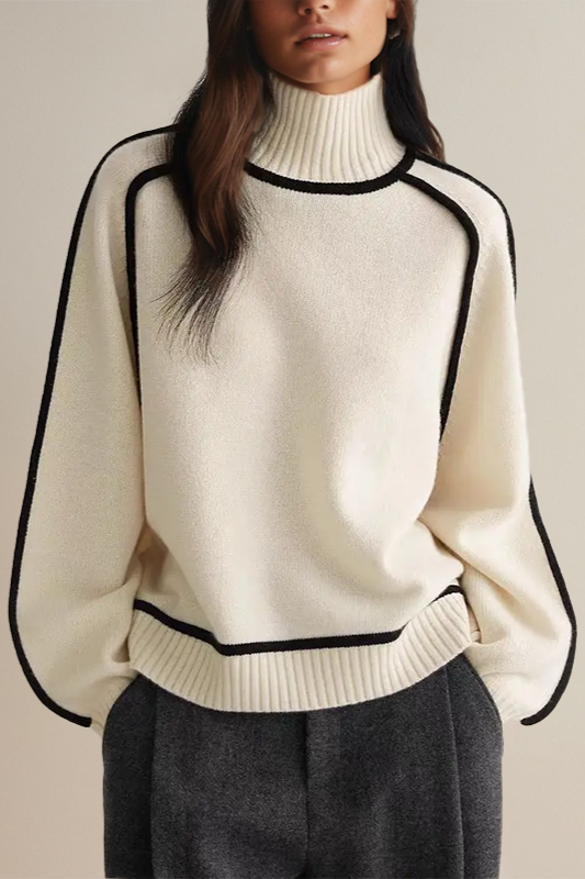Frances | Raffinierter Rollkragenpullover
