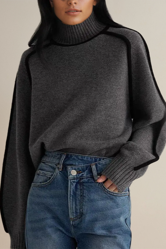 Frances | Raffinierter Rollkragenpullover