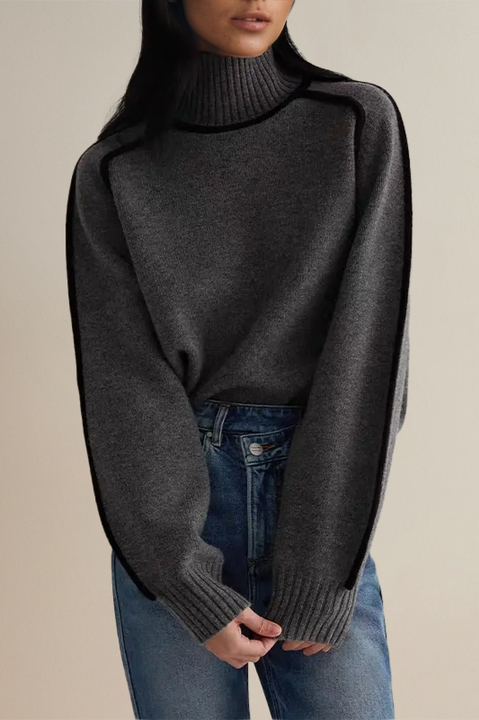 Frances | Raffinierter Rollkragenpullover