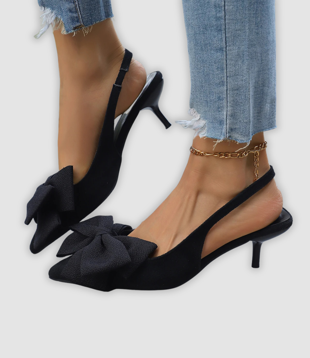 Nira - Elegante Stiletto-Sandalen mit Schleife