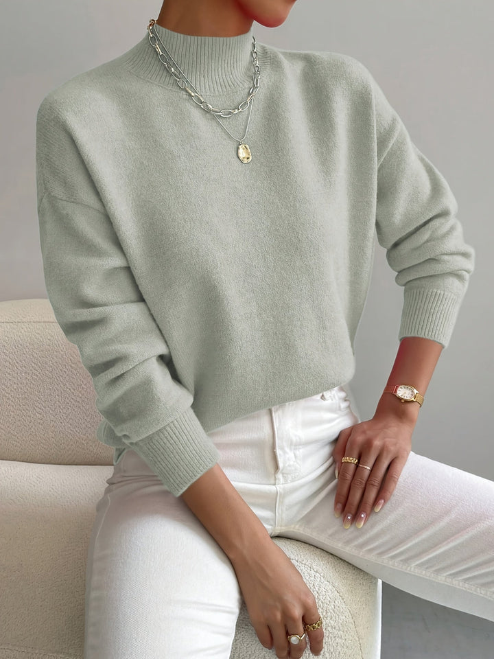 Harper | Weicher Mock-Neck Pullover