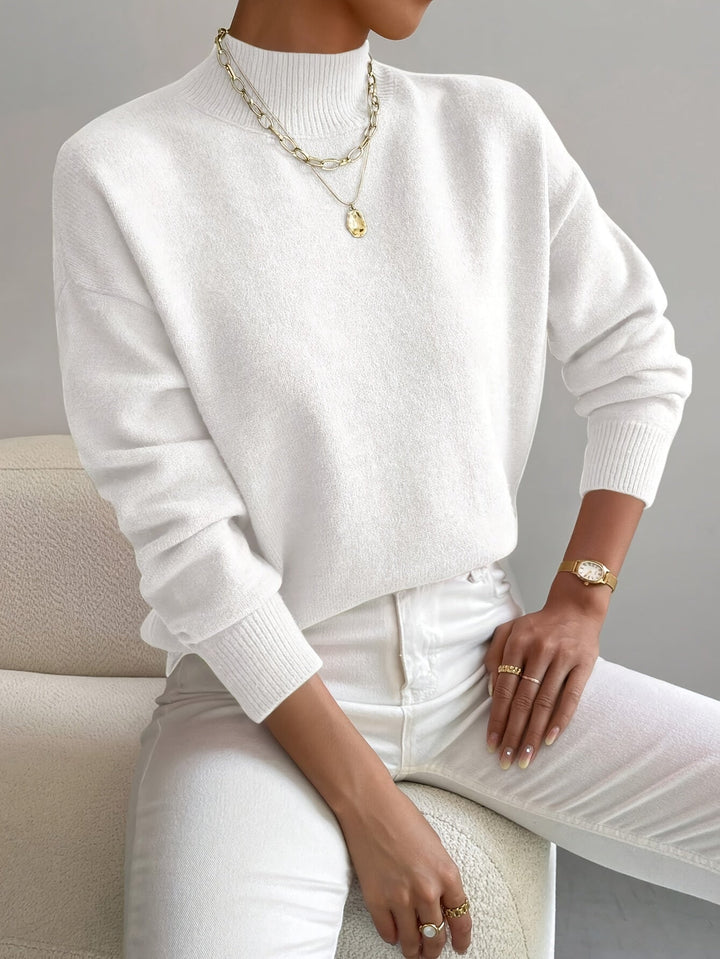 Harper | Weicher Mock-Neck Pullover