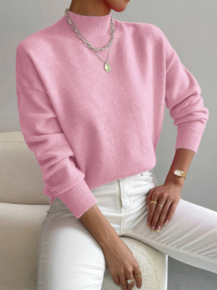 Harper | Weicher Mock-Neck Pullover